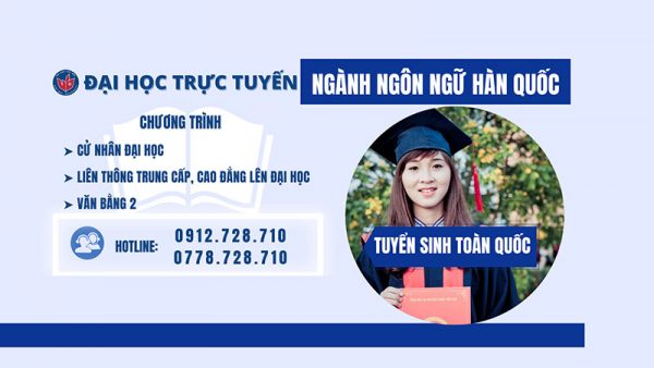 Tuyển sinh đại học từ xa ngành ngôn ngữ Hàn Quốc